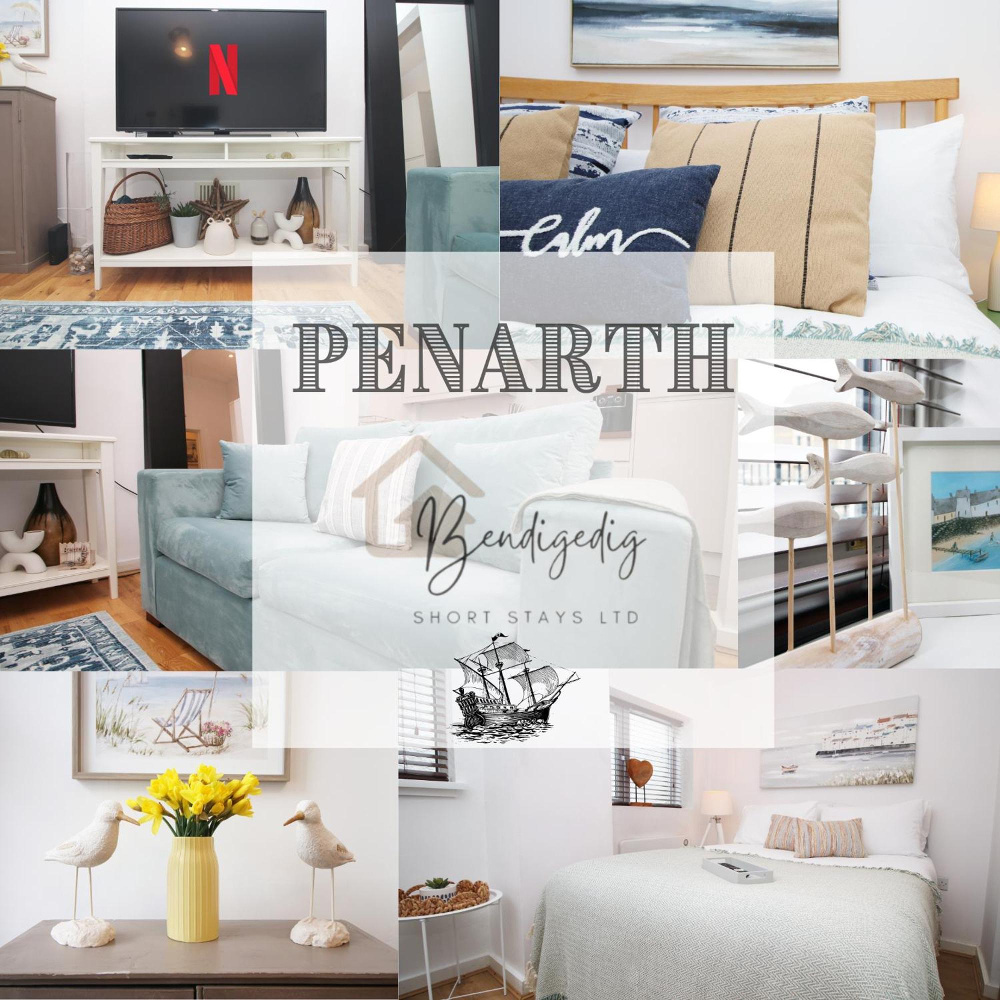 Coastal Penarth Dream! Close To Superb Location Near Bars And Restaurants! Dog Friendly And Welcome Breakfast Pack! Apartamento